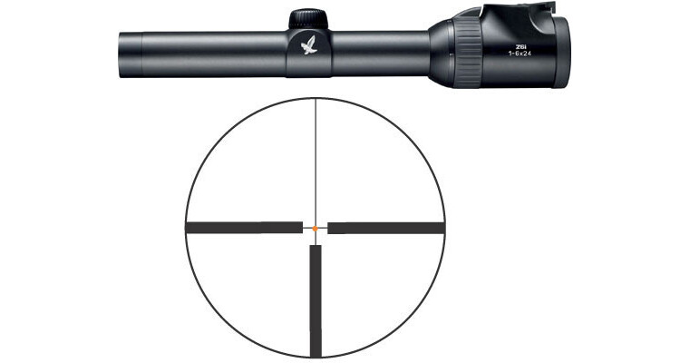 SWAROVSKI OPTIK 1-6x24 Z6i Riflescope (Matte Black) 59138 B&H