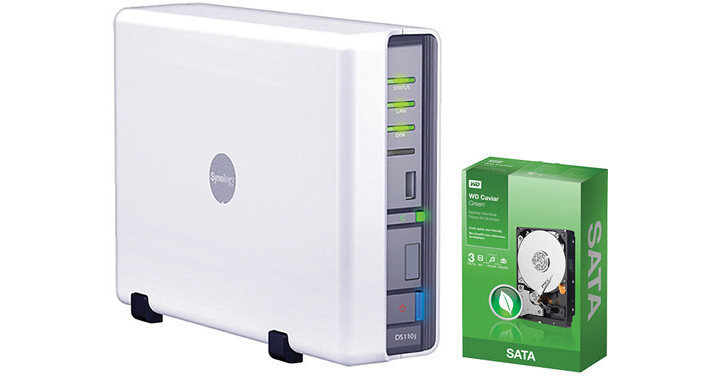 Synology 3TB DS110j Disk Station 1-Bay NAS Server B&H Photo