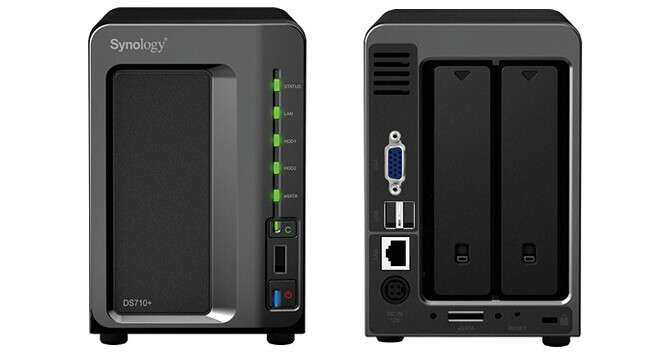 Synology DS710+ DiskStation 2-Bay All-in-1 NAS Server DS710+ B&H