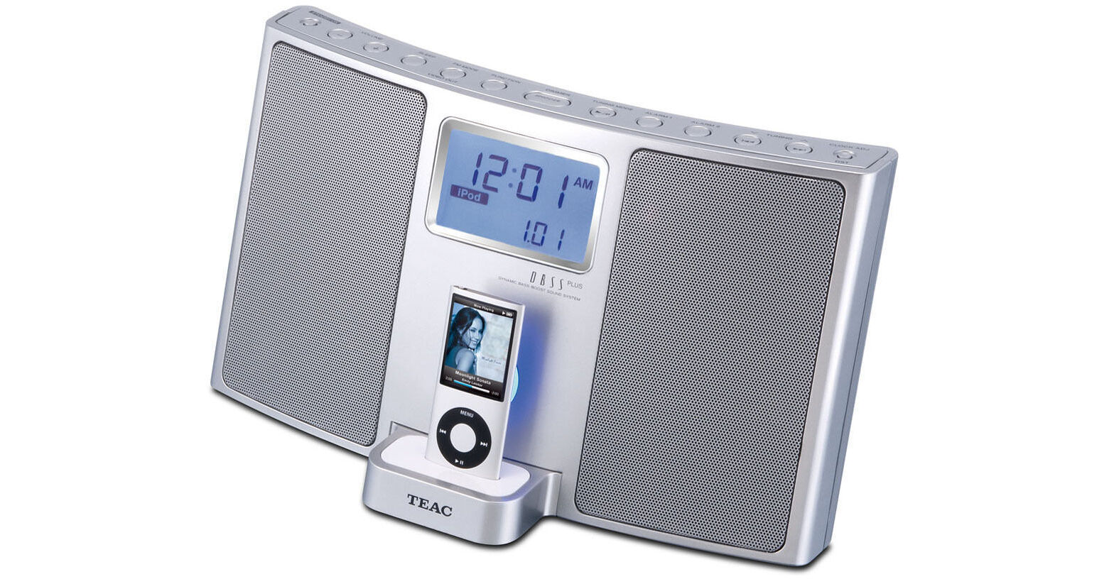 Teac SR-LX5i Hi-Fi Table Radio (Silver) SR-LX5IS B&H Photo Video