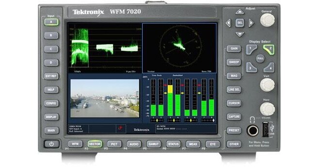 Tektronix WFM7020 Multi-Standard Multi-Format Waveform WFM7020