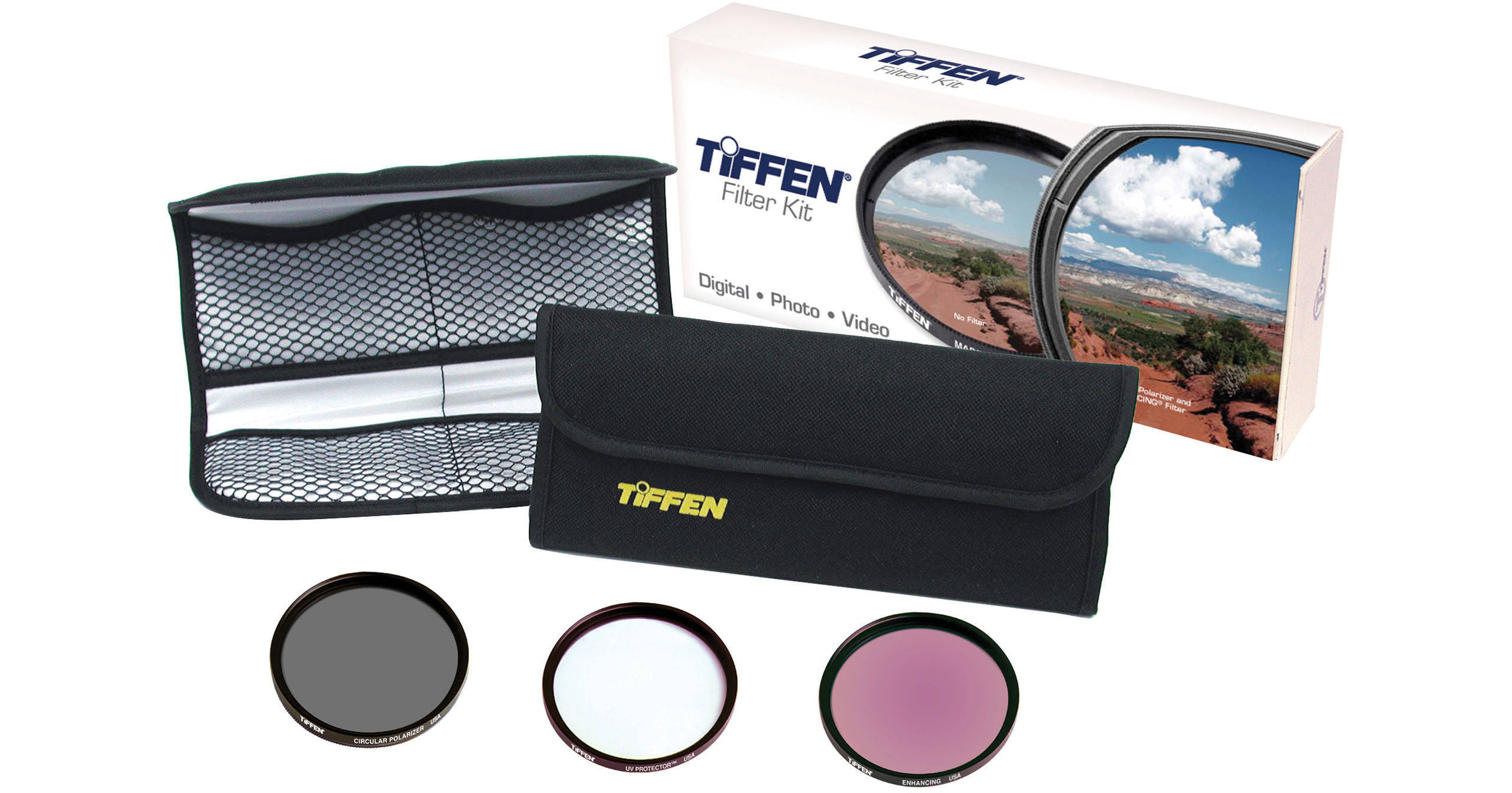Tiffen 77mm Wide Angle Filter Kit 77WIDEFKIT B&H Photo Video