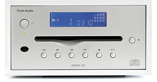 Tivoli Model CD Player (White/Silver) MCDWHTB B&H Photo Video