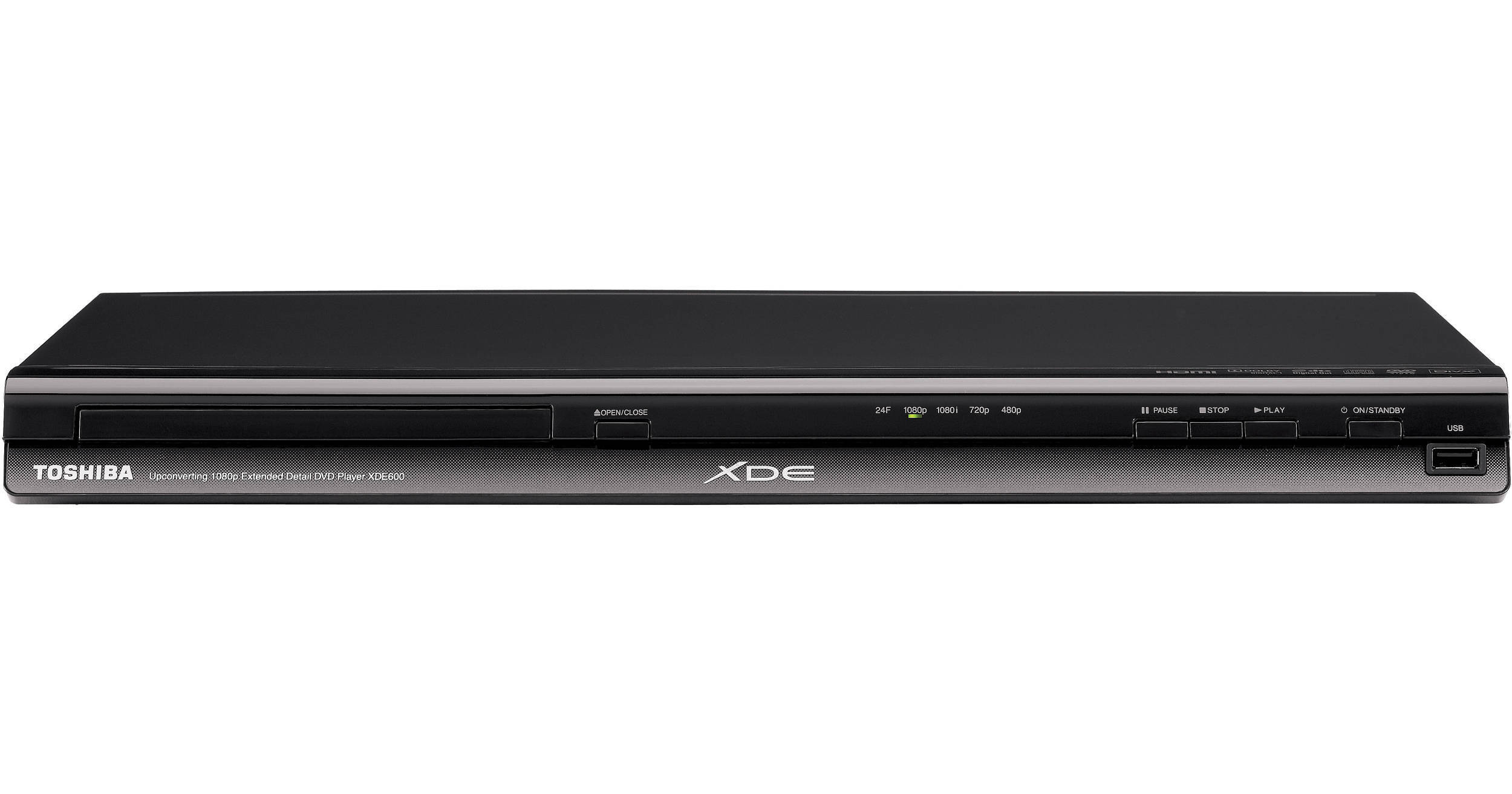 Toshiba XDE600 1080p Upconverting DVD Player XD-E600 B&H Photo
