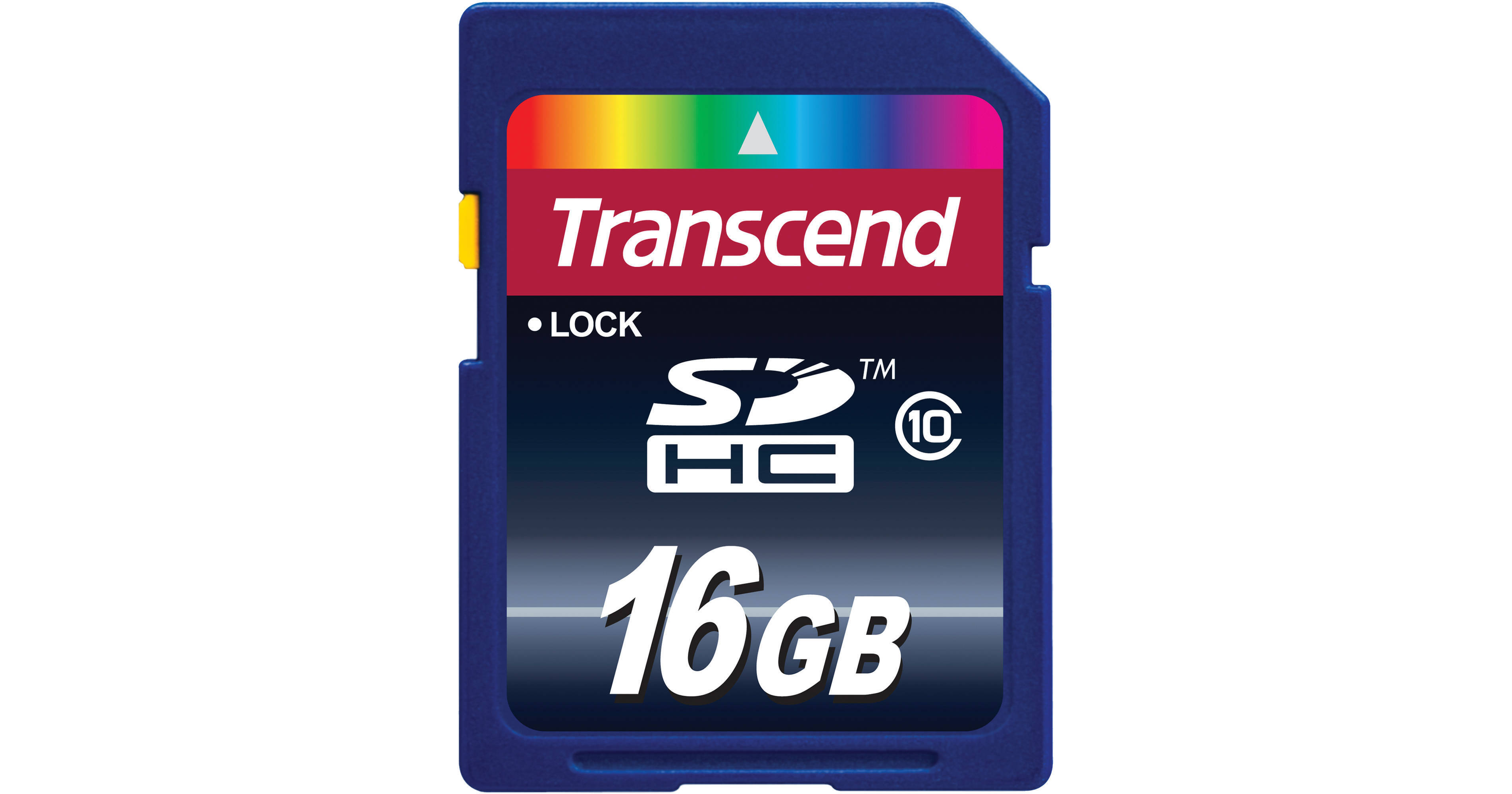 Transcend 16GB SDHC Memory Card Class 10 TS16GSDHC10 B&H Photo