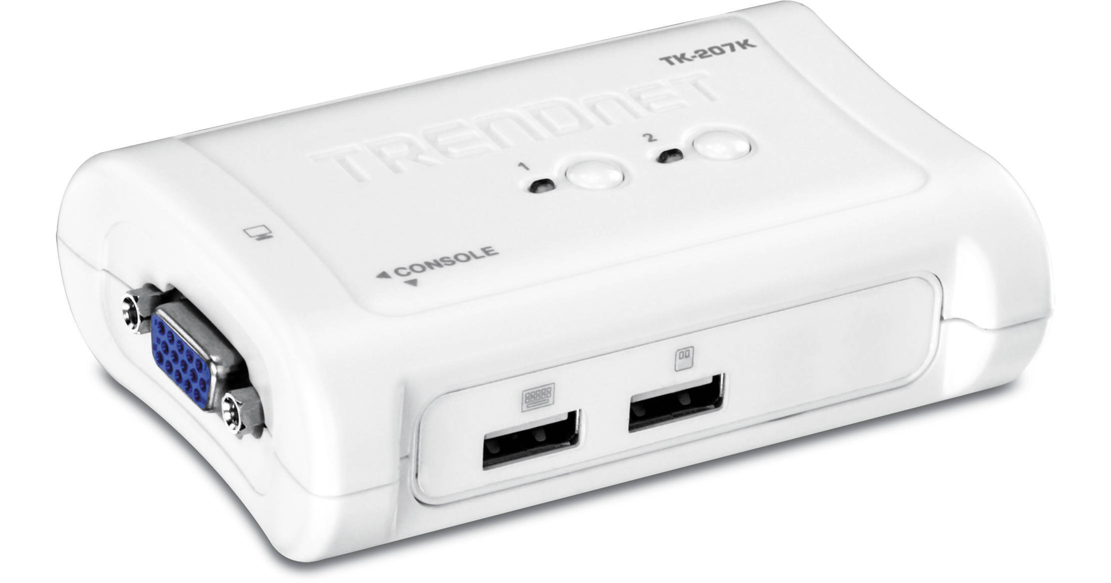 TRENDnet 2-Port USB KVM Switch TK-207K B&H Photo Video