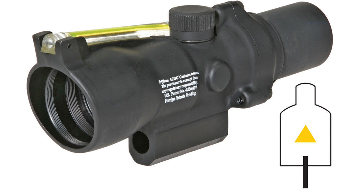 Trijicon 1.5x16 ACOG Riflescope (Matte Black) TA44-2 B&H Photo