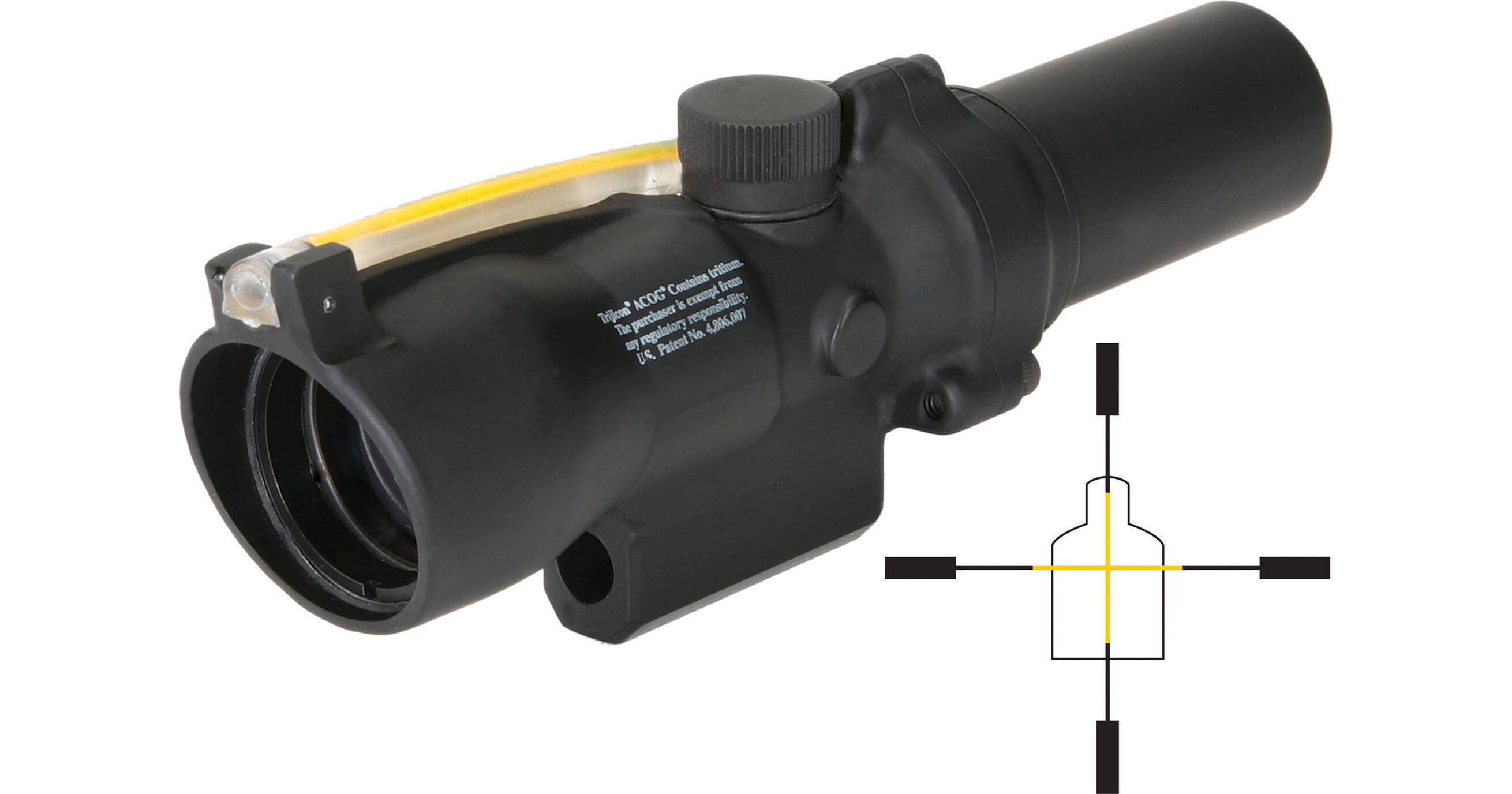 Trijicon 1.5x24 ACOG Riflescope (Matte Black) TA45-4 B&H Photo