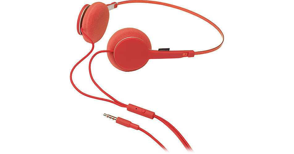 Urbanears Tanto Compact On-Ear Stereo Headphones (Red) 4090049