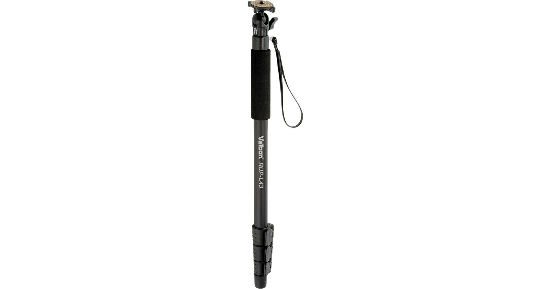 Monopiede Velbon UP-400 In Alluminio Nero – Leggero 390g, Altezza 1600mm - 5