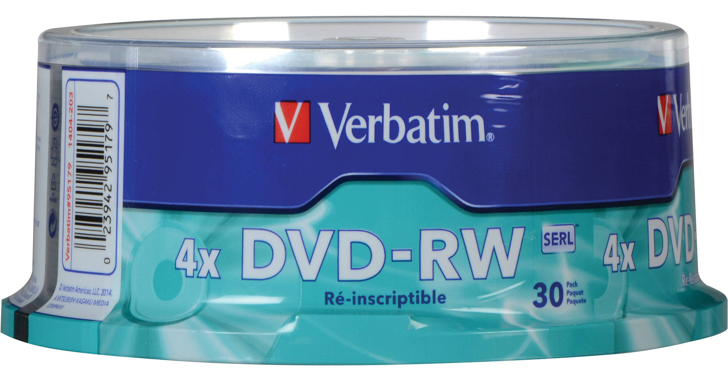 Verbatim DVD-RW 4.7GB, 4x Recordable Disc 95179 B&H Photo Video