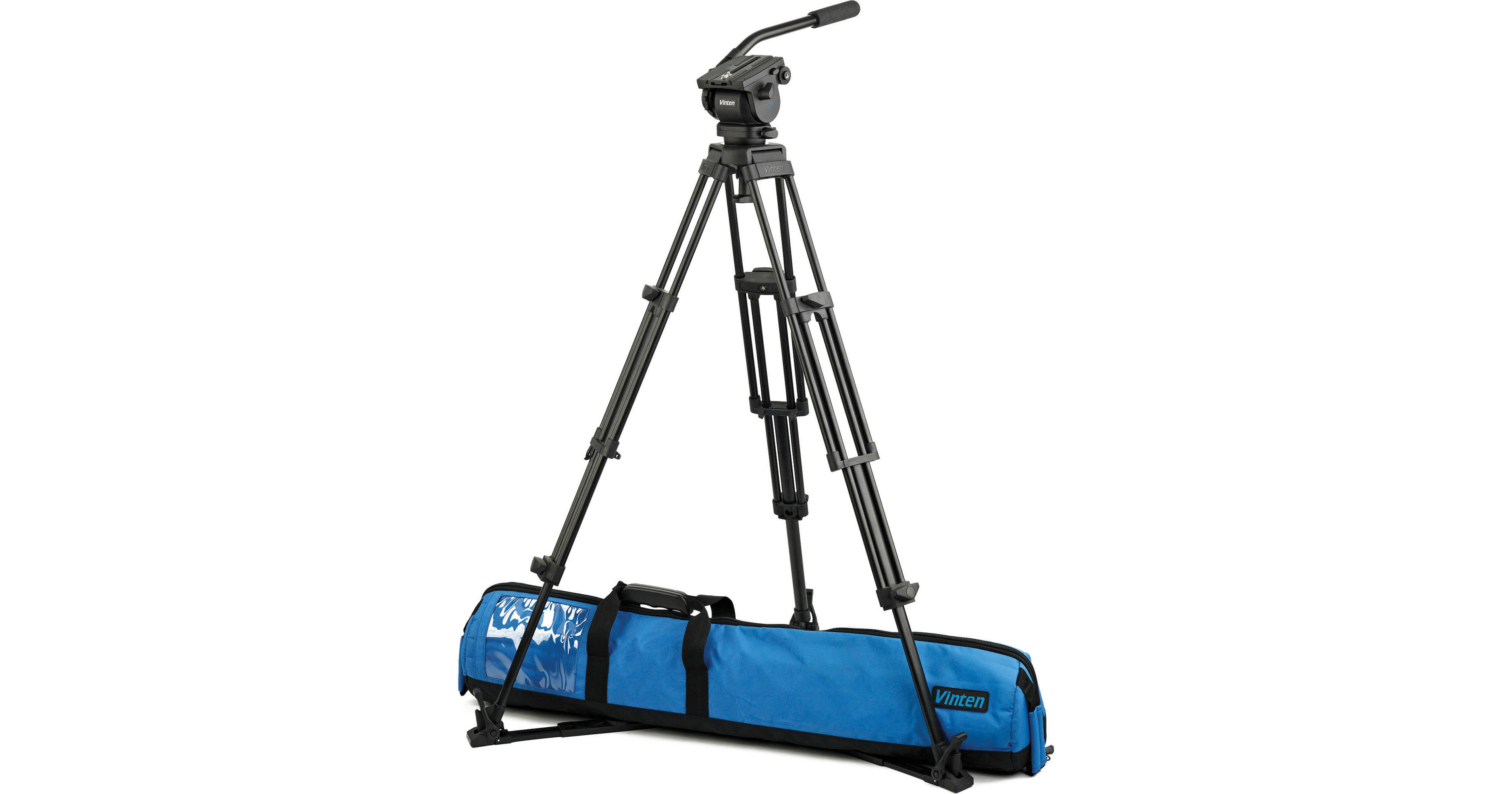 Vinten VB-AP2F Vision blue Fluid Head & Pozi-Lock Tripod VB-AP2F