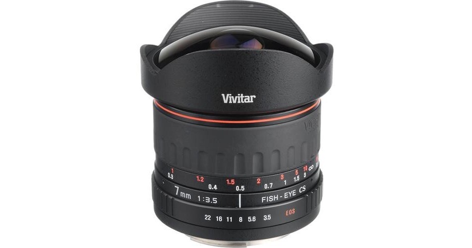 Vivitar 7mm f/3.5 Series 1 Fisheye Manual Focus Lens 7MMC B&H