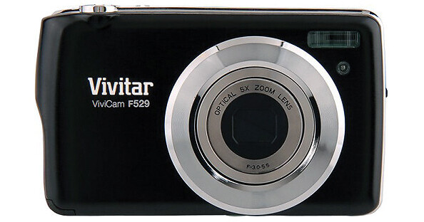 Vivitar ViviCam F529 Digital Camera (Black) VF529-BLK B&H Photo
