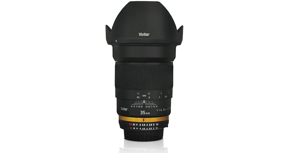 Vivitar 35mm f/1.4 Aspherical Lens With CPU for Nik VIV-35MM-N