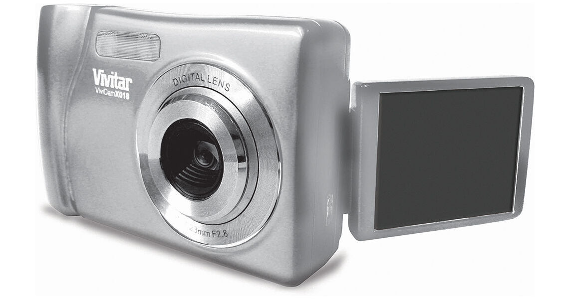 Vivitar ViviCam X018 Digital Camera (Silver) VX018-SILVER B&H