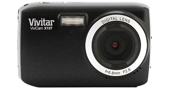 Vivitar ViviCam X137 Digital Camera (Black) VX137-BLK B&H Photo