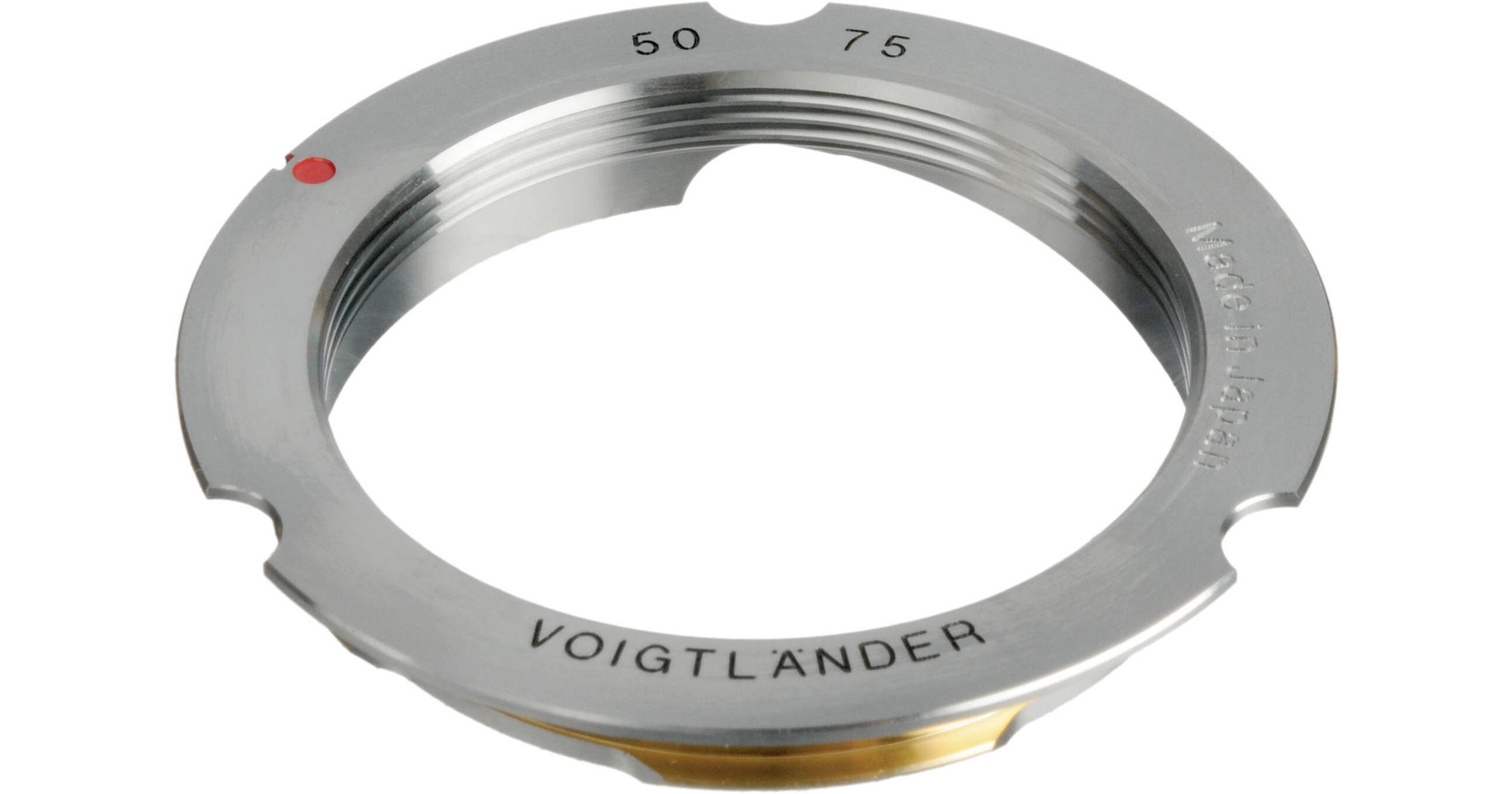Voigtlander M-Bayonet Adapter Ring for 50/75mm 45BD209A B&H