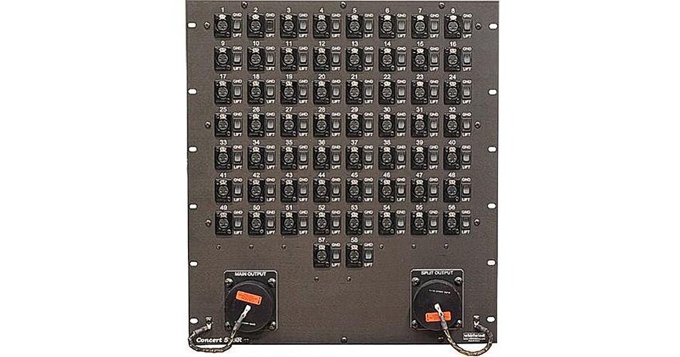 Whirlwind CSR58PRP Concert 58 48 x 10 Input Rackmount CSR58PRP