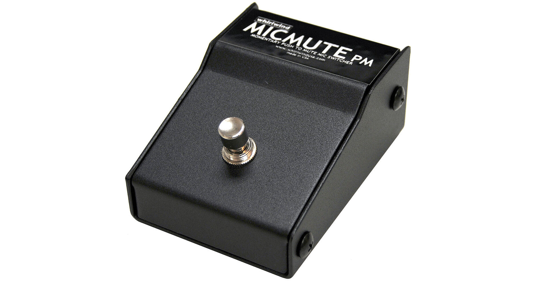 Whirlwind Micmute PM Push-to-Mute Switch (Pedal) MICMUTE-PM B&H