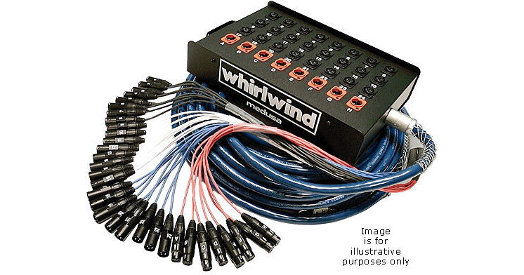 Whirlwind Medusa Standard 32 Channel MS-32-8-XL-050 B&H Photo