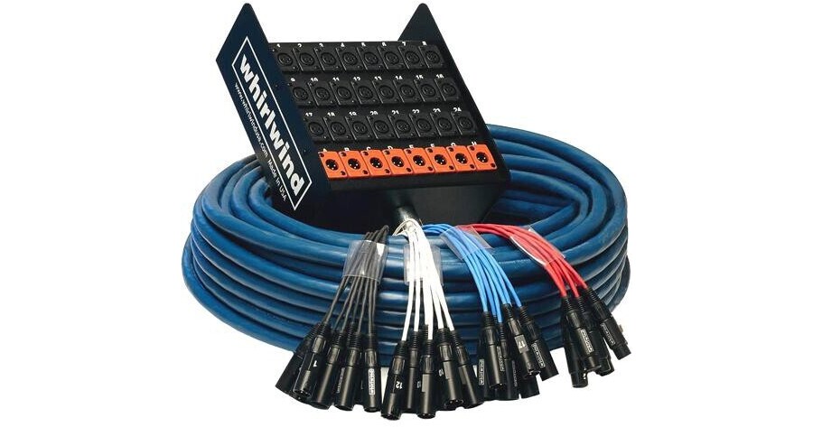 Whirlwind MEDUSA Standard Series 48-Channel Box MS-48-10-SB-100