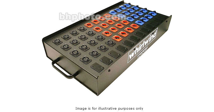 Whirlwind SB16T1 16 Input, 32 Output Passive Mic Splitter SB16T1