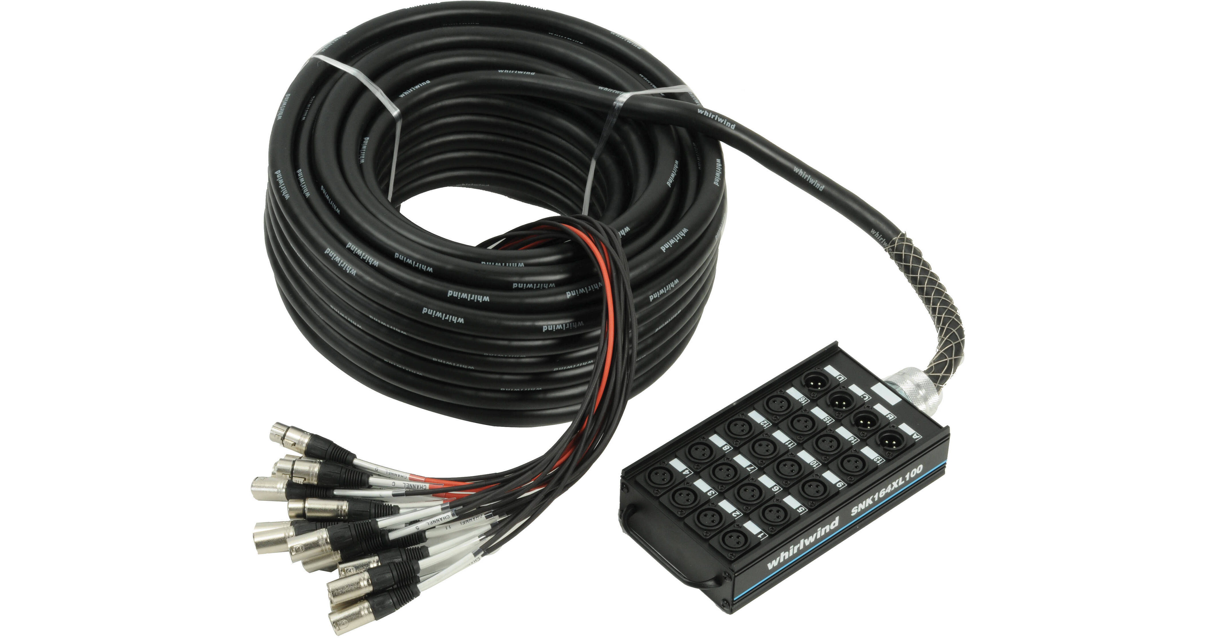 Whirlwind Medusa Connect 16 Channel (4x XLR Return) SNK164XL100