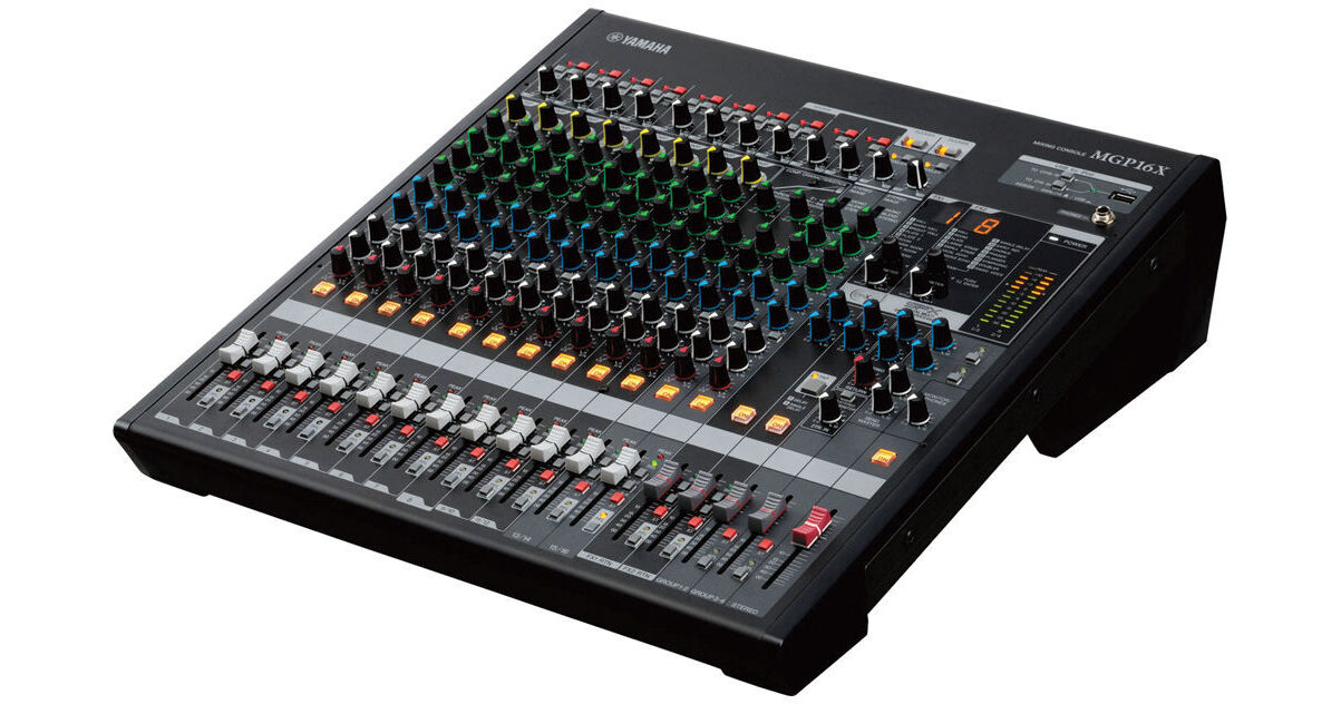Yamaha MGP16X 16-Channel Premium Mixing Console MGP16X B&H Photo