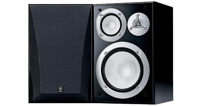 Yamaha NS-6490 3-Way Bookshelf Speakers (Pair) NS-6490 B&H Photo