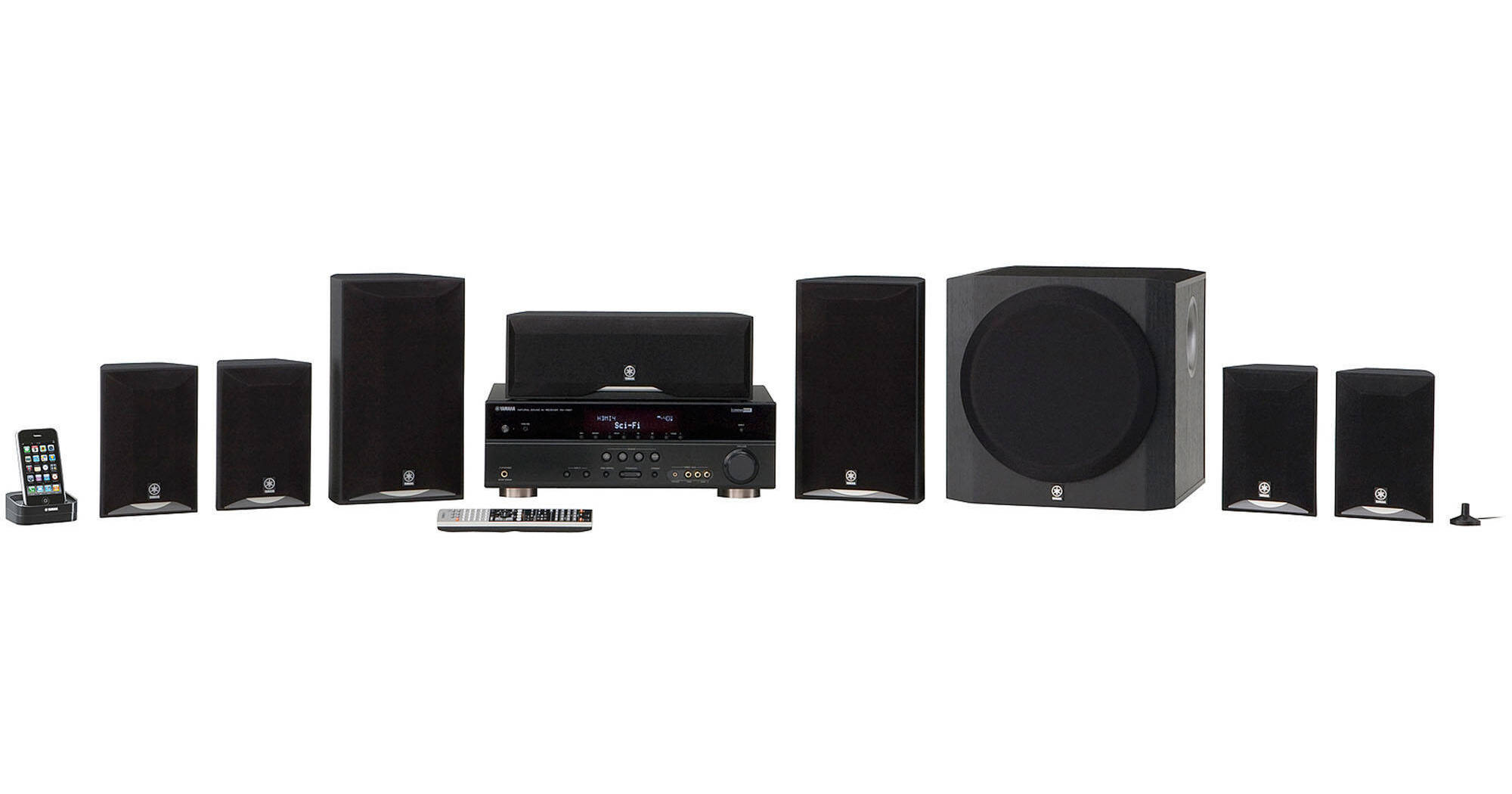 Yamaha YHT-893BL 7.1 Channel Home Theater System YHT-893BL B&H