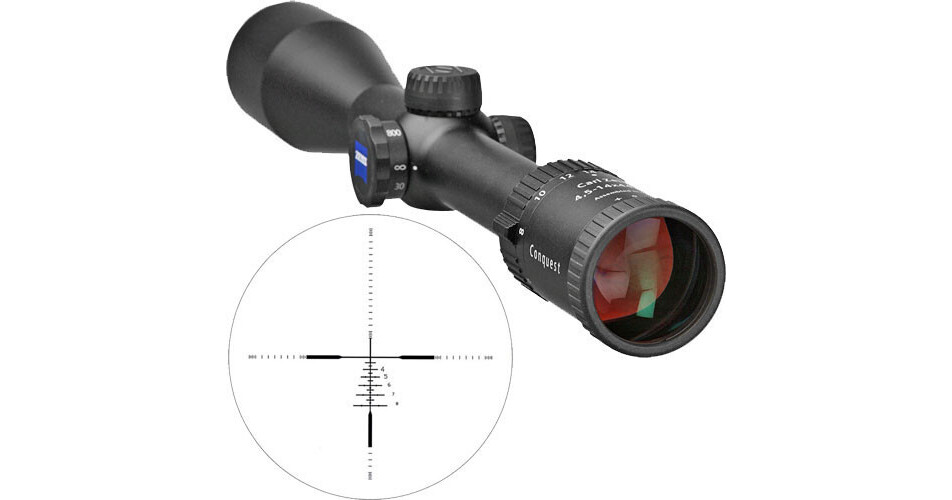 ZEISS 4.5-14x44 AO MC Conquest Riflescope 52 14 30 9972 B&H