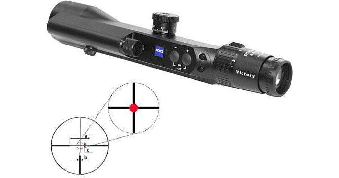 ZEISS 2.5-10x50 Victory Diarange T* Riflescope 52 17 87 9960