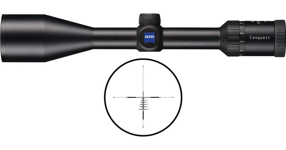 ZEISS Conquest 3.5-10x50 MC Riflescope (Matte Black) 55 14 85