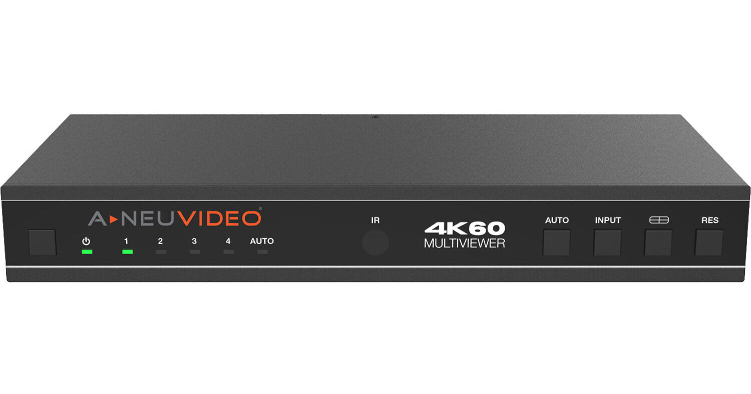 A-Neuvideo 4 x 1 4K60 UHD Quad/PiP/PoP Multiviewer ANI-PIP-41UHD