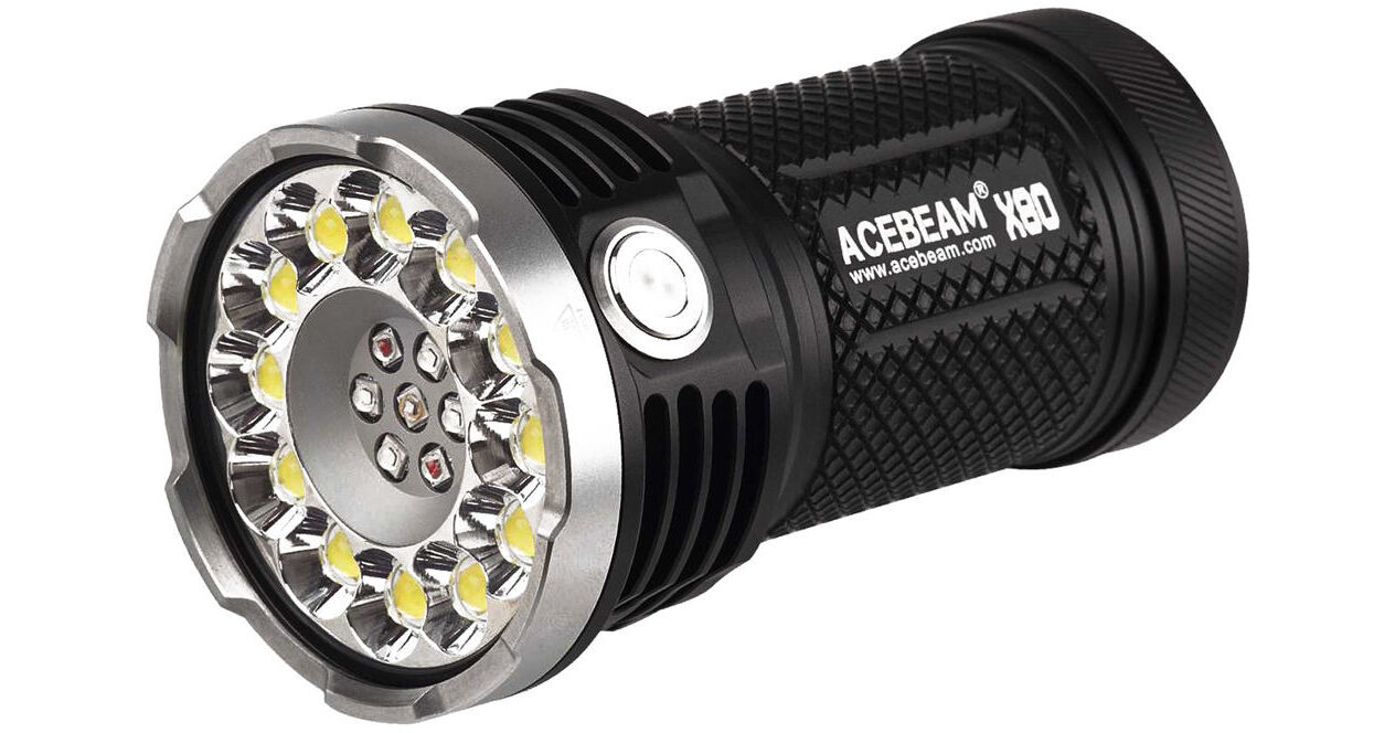 Acebeam X80 LED Flashlight X80 B&H Photo Video