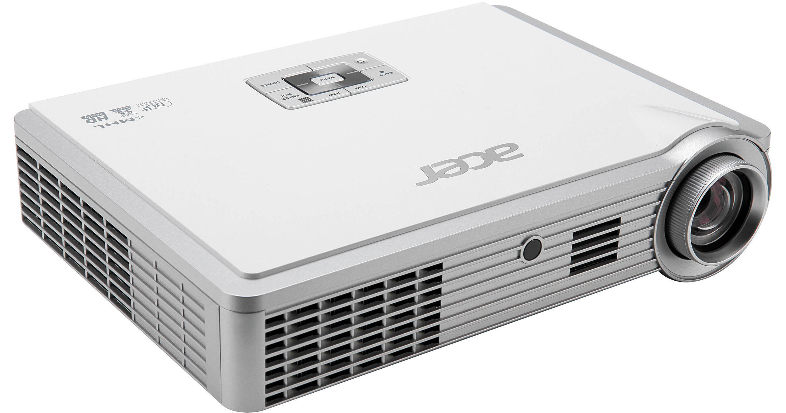 Acer K335 3D DLP Portable Projector (White) MR.JG711.009 B&H