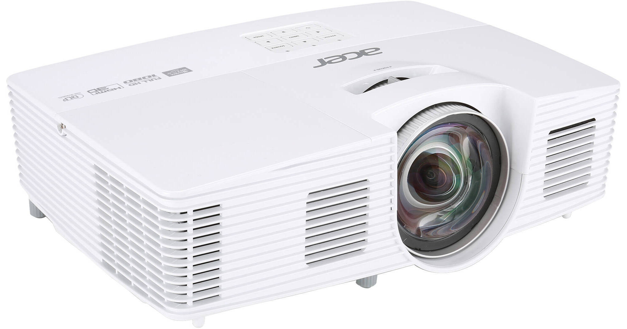 Acer H6517ST 3000-Lumen 1080p Short Throw DLP 3D MR.JLA11.009