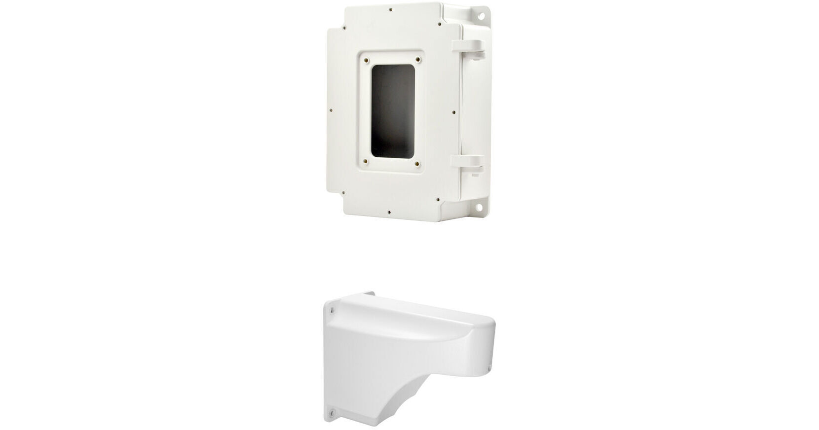 ACTi PMAX-0702 Outdoor Junction Box with PMAX-0312 PTZ Wall
