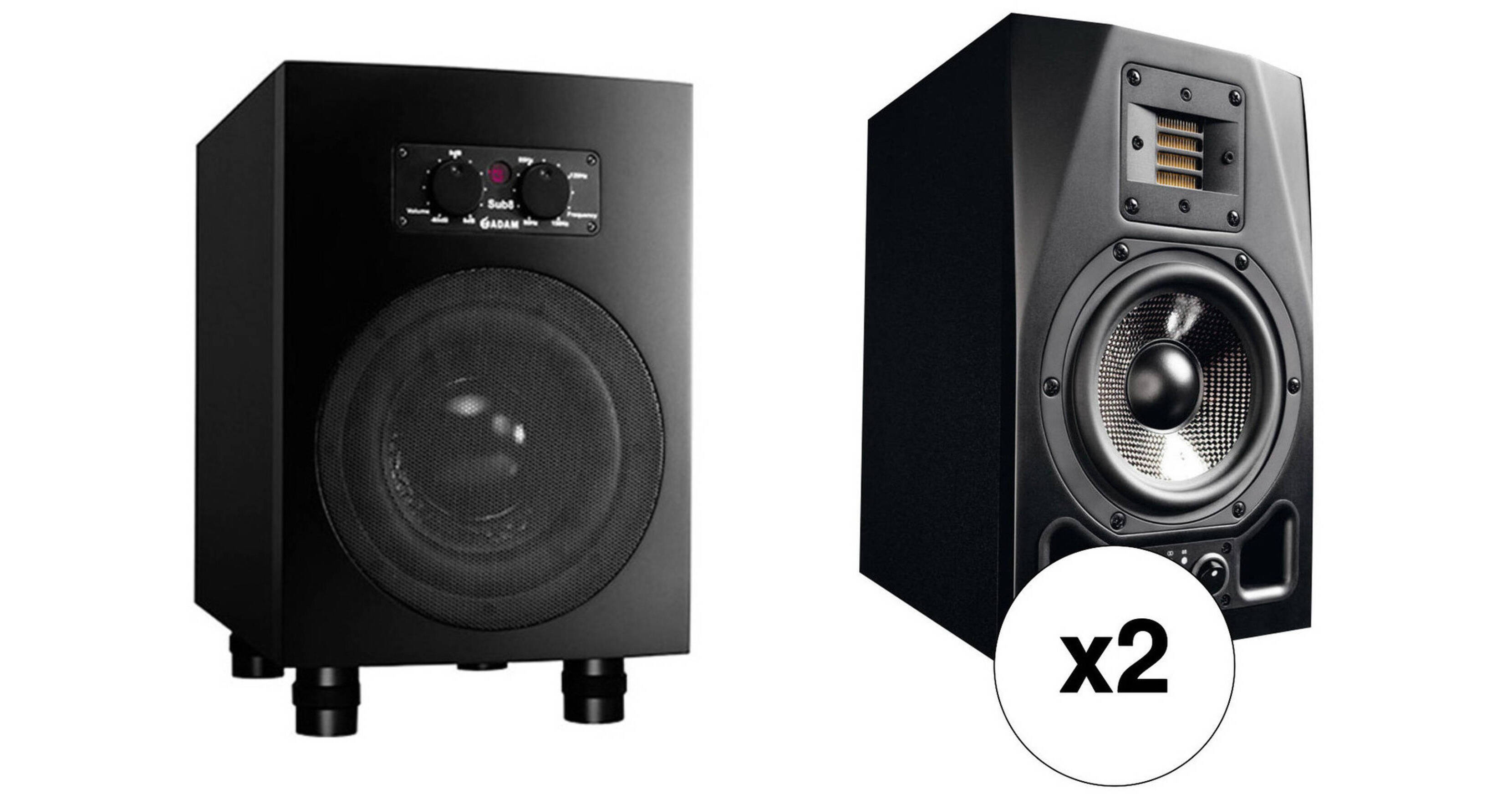 Adam Ax5 Adam A5x Monitors ADAM Audio A5X Powered Studio Monitor