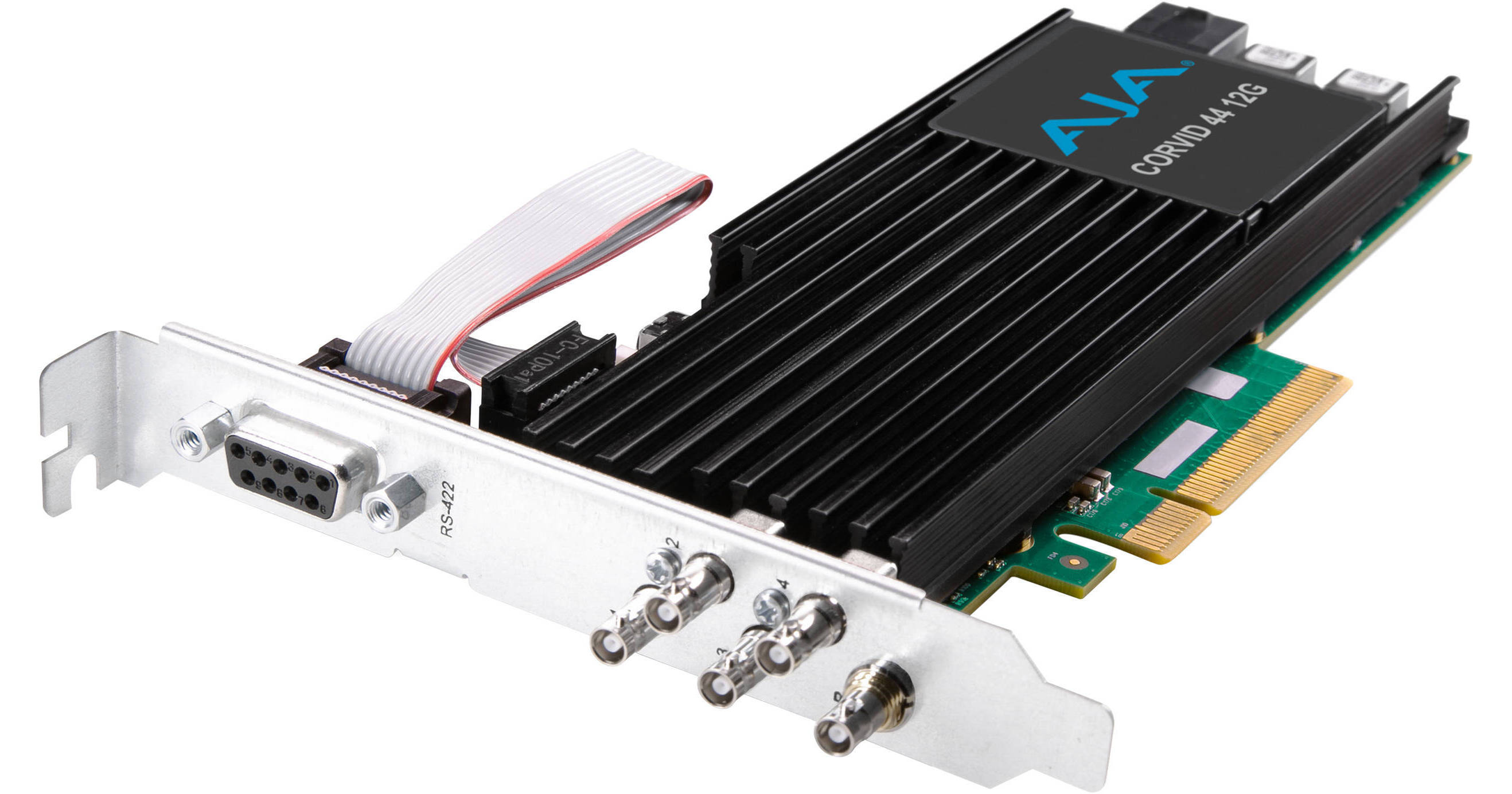 AJA CORVID 44 12G ビデオキャプチャカード 本体 AJA Corvid 44 12G PCIe 4-Channel CORVID 44 12G T NC FANLESS B&H