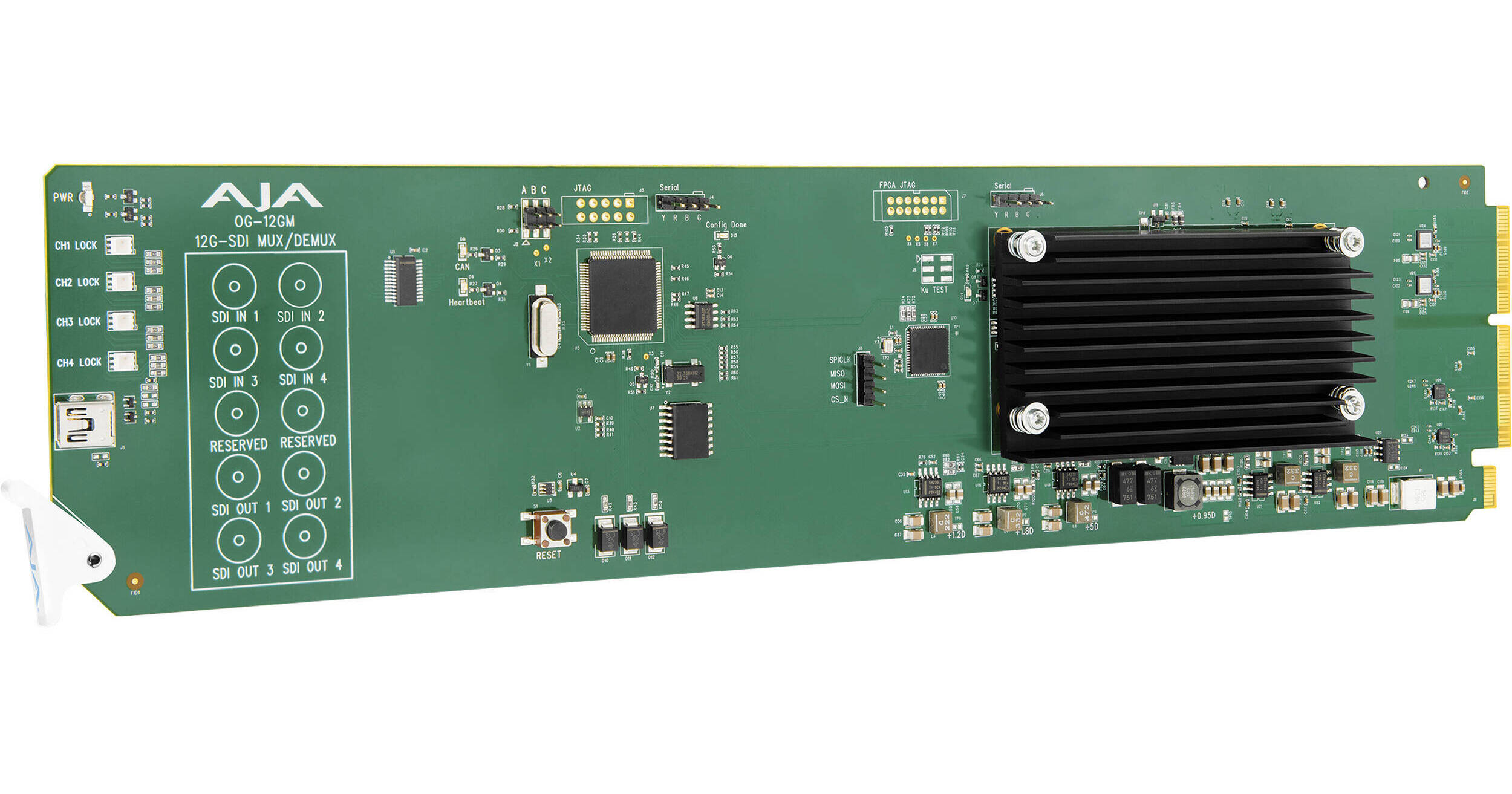 AJA OG-12GM 12G-SDI to/from SDI Muxer/Demuxer openGear OG-12GM