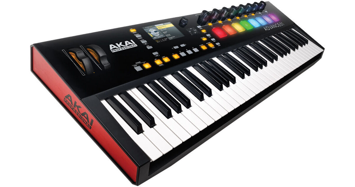 AKAI ADVANCE 61 MIDIキーボード コントローラー アカイ Akai Professional Advance 61- 61-Key MIDI Keyboard ADVANCE 61
