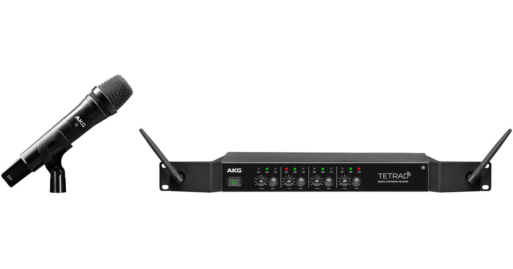 AKG DMSTetrad Digital Wireless Vocal Set P5 3459H00010 B&H Photo