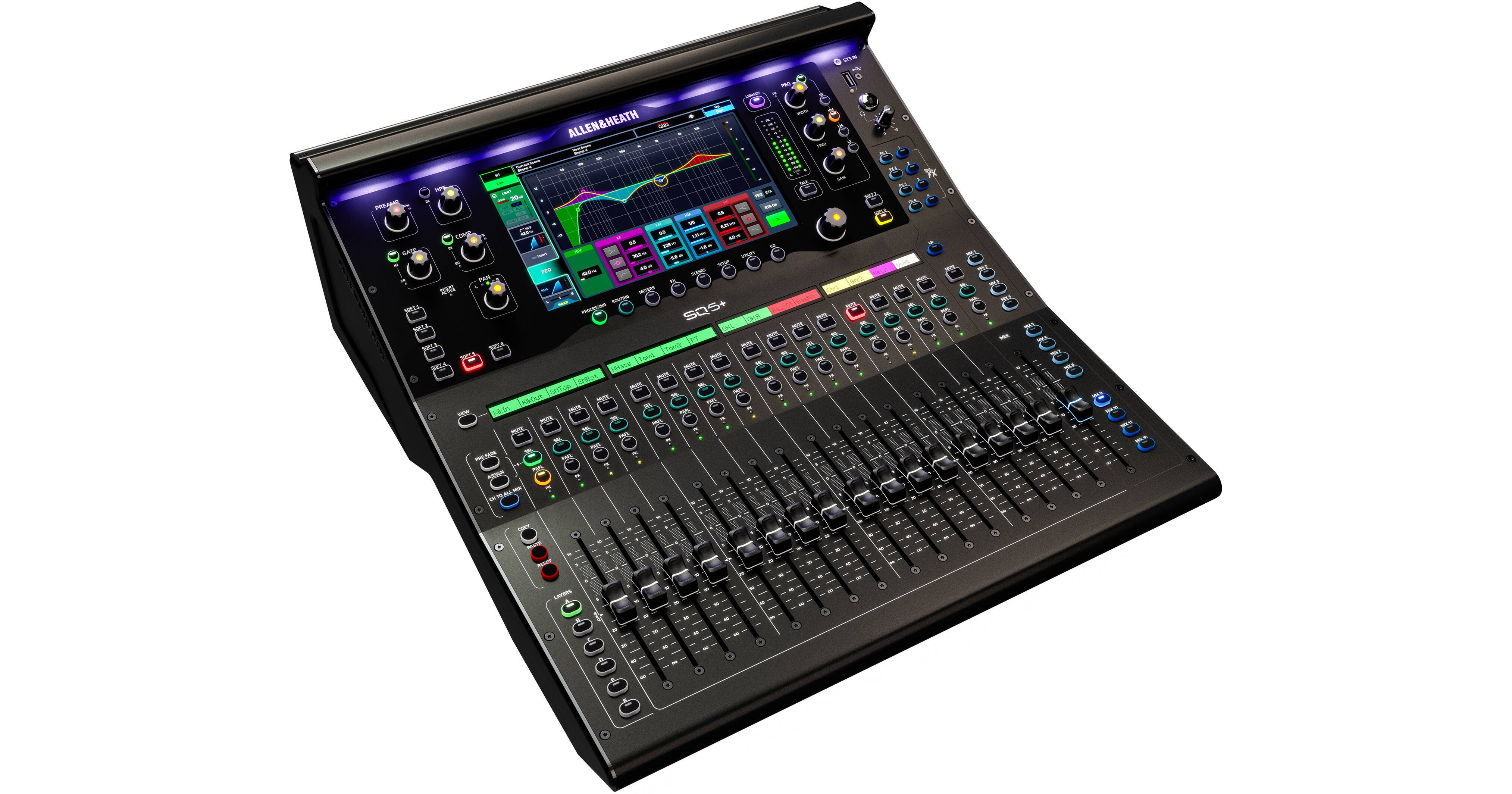 Allen & Heath SQ5+ 48-Input 44-Bus Digital Mixer AH-SQ-5-PLUS