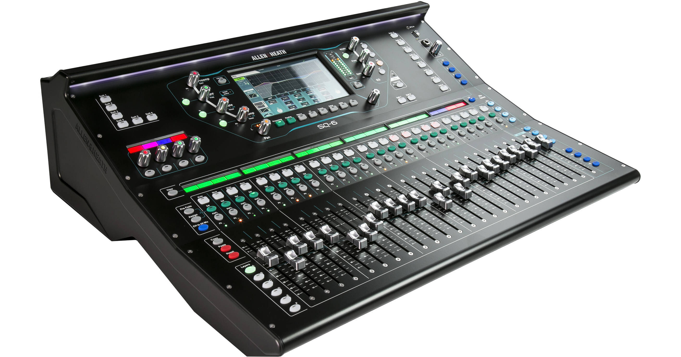 Allen & Heath SQ-6 48-Channel / 36-Bus Digital Mixer AH-SQ-6 B&H