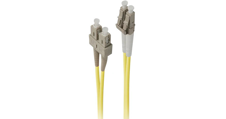 ALOGIC LC to SC 9/125 Duplex Single-Mode Fiber Optic LCSC-02-OS2