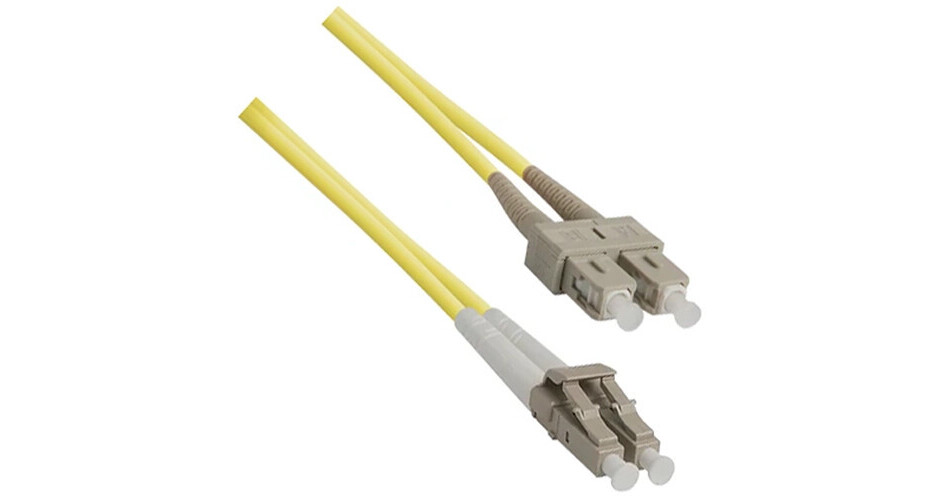 ALOGIC LC to SC 9/125 Duplex Single-Mode Fiber Optic
