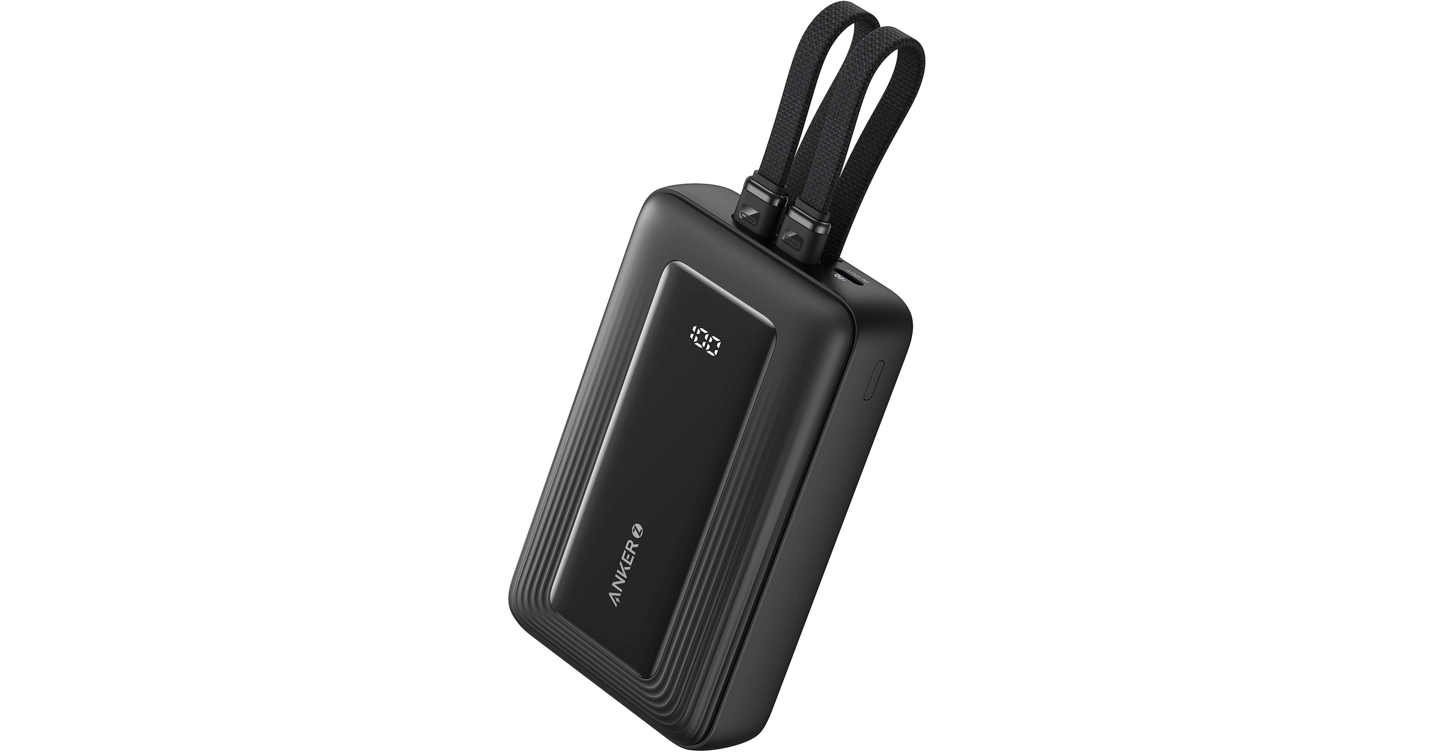 Anker Zolo USB-C and Lightning Power Bank A1681H11-1 B&H Photo