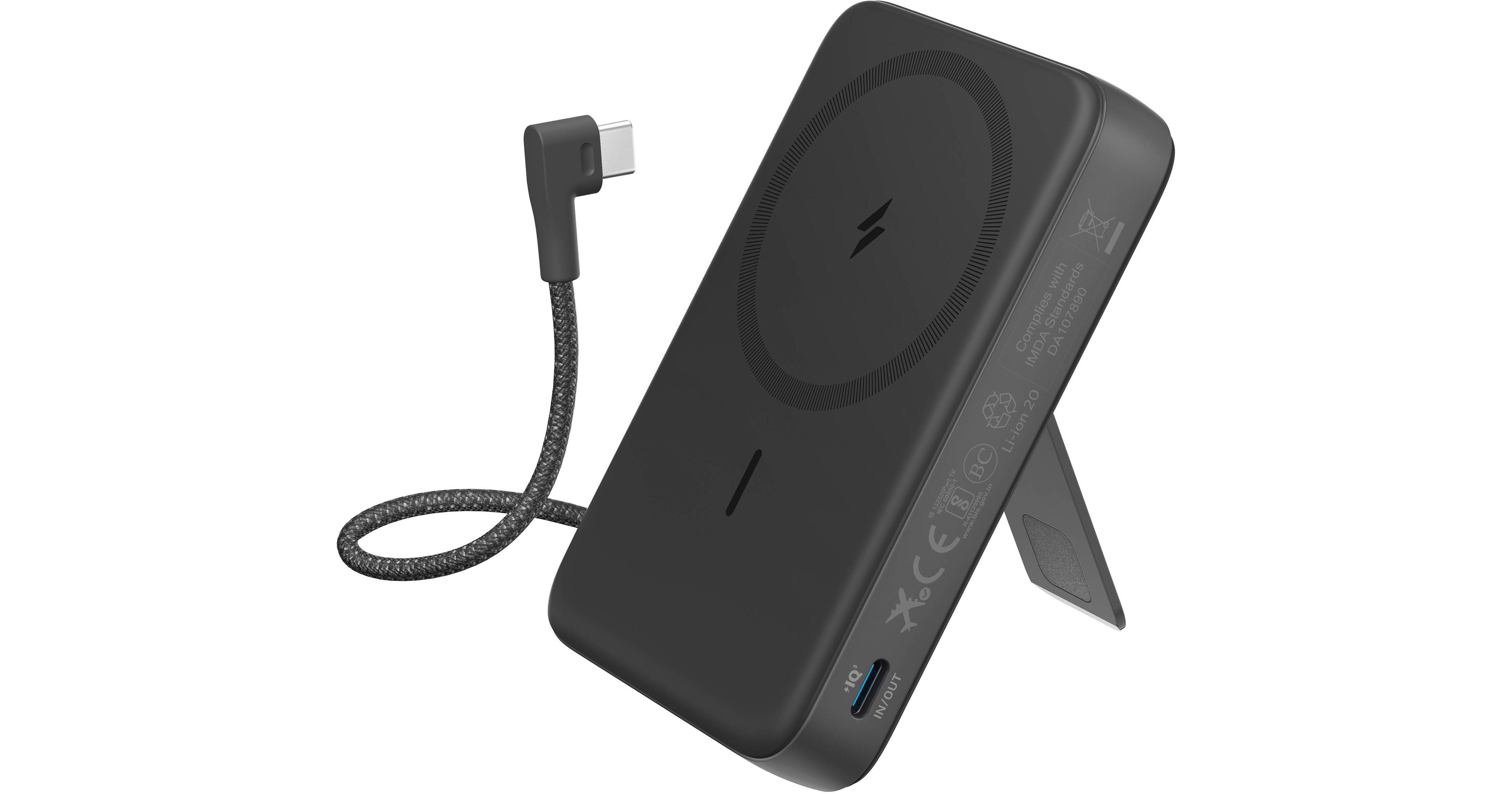 Anker Zolo Magnetic Wireless Power Bank A1685H11 B&H Photo Video